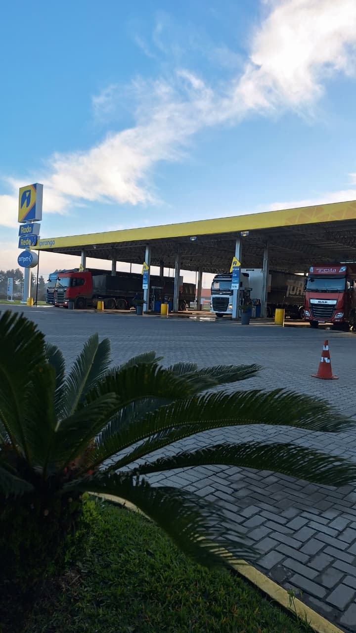 Pátio para caminhões